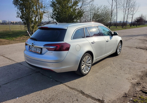 Opel Insignia cena 35000 przebieg: 246240, rok produkcji 2014 z Warszawa małe 67